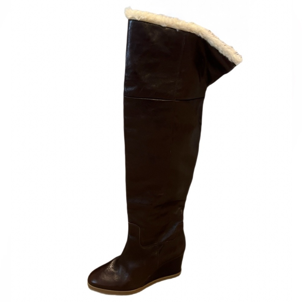 Dolce Vita Over the Knee Wedge Boots NEW without Tags